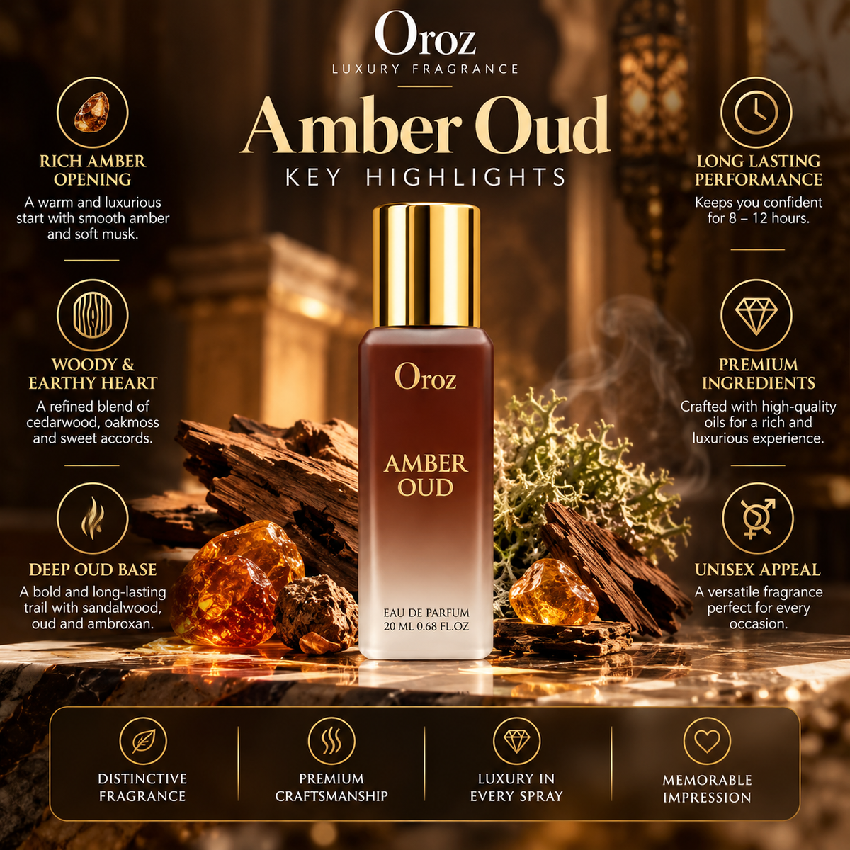 Amber Oud & Oudh Signature Duo