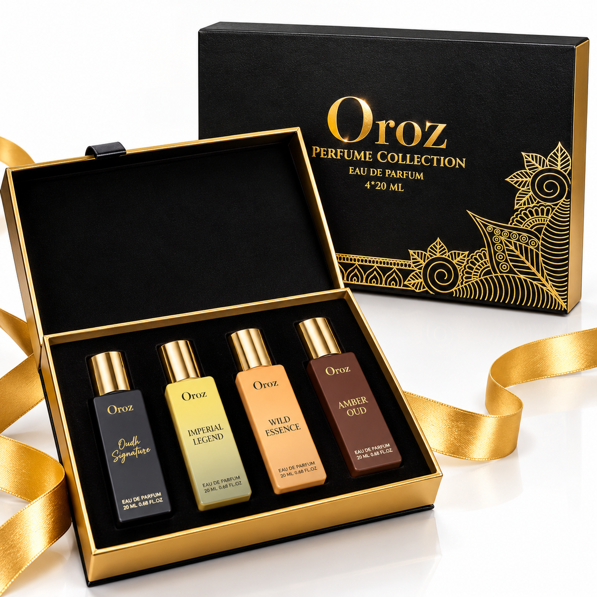 Oroz Signature Perfume Gift Set – 4 × 20 ML