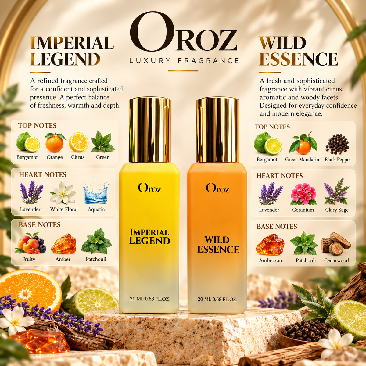 Imperial Legend & Wild Essence Duo