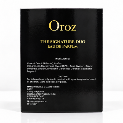 Amber Oud & Oudh Signature Duo