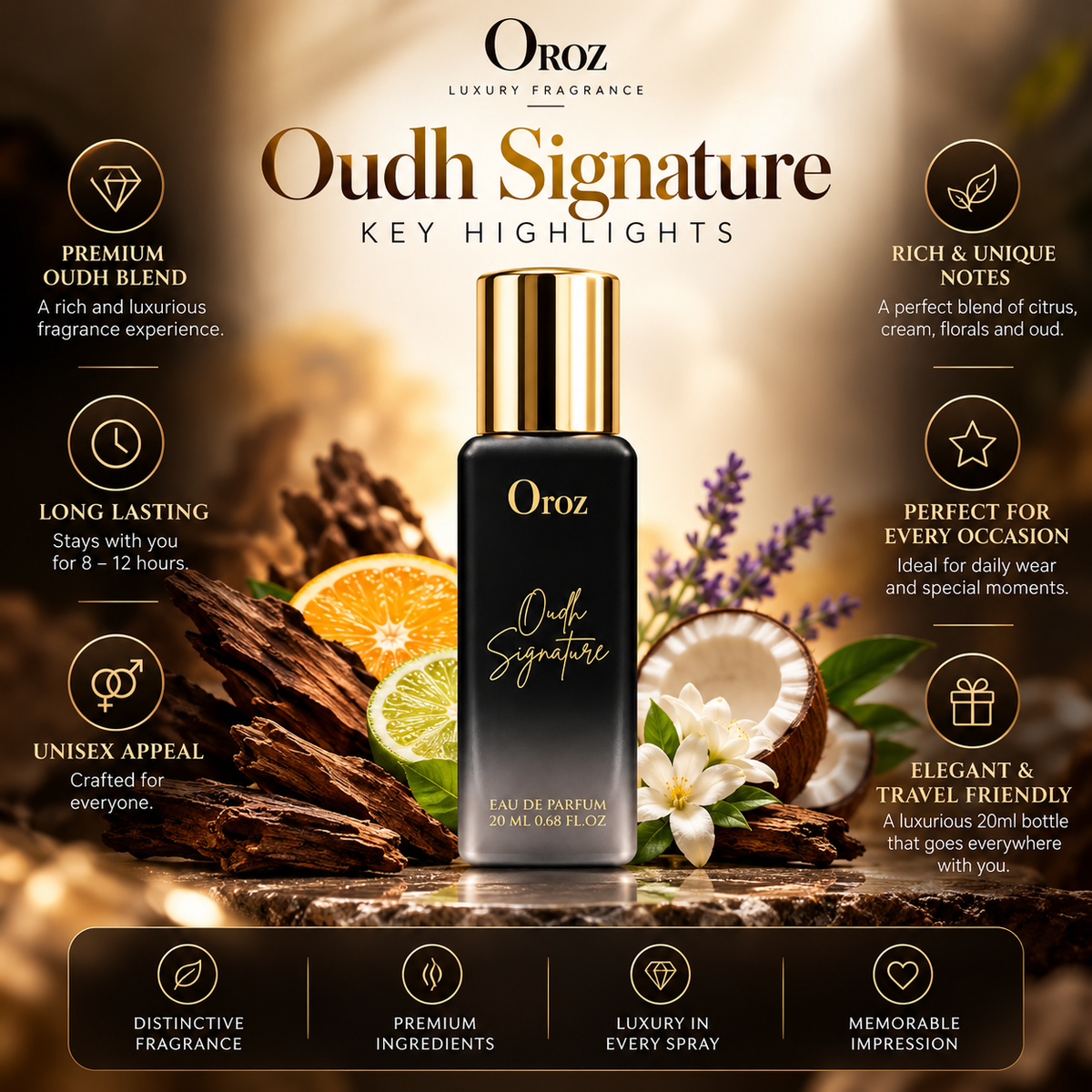 Amber Oud & Oudh Signature Duo